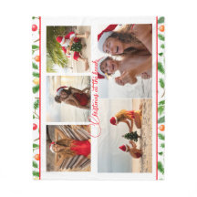 Kerstmis op strand 5 foto Collage Modern