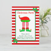 Kerstmis op uitnodiging van de Rode Witte Partij (Staand voorkant)