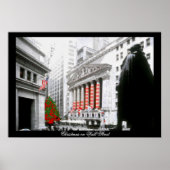 Kerstmis op Wall Street~poster Poster (Voorkant)