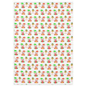 Kerstmis op wit tafelkleed (Voorkant)