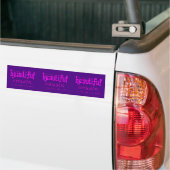 Kerstmis op zaterdag : Mooie neef Bumpersticker (Op Truck)