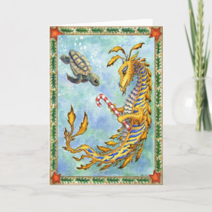 Kerstmis op Zee Feestdagen Kaart