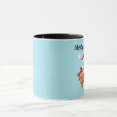 Kerstmis OPA cadeauwinkel Mok (Midden)