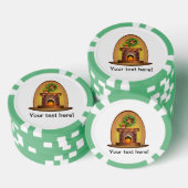 Kerstmis open haard clipart poker chips (Opstapeling)