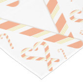 Kerstmis Oranje met snoeptafelblad Korte Tafelloper (Hoek)