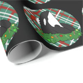 Kerstmis Orca Killer Whale Cadeaupapier (Rol Hoek)