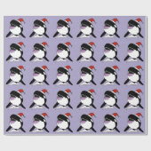 Kerstmis Orca Killer Whale Cadeaupapier (Vlak)