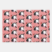 Kerstmis Orca Killer Whale Inpakpapier Vel (Voorkant 3)