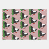 Kerstmis Orca Killer Whale Inpakpapier Vel (Voorkant 3)