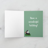 Kerstmis Orca Killer Whale Kaart (Binnen)