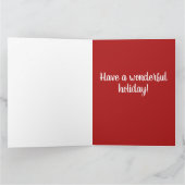 Kerstmis Orca Killer Whale Kaart (Binnen)