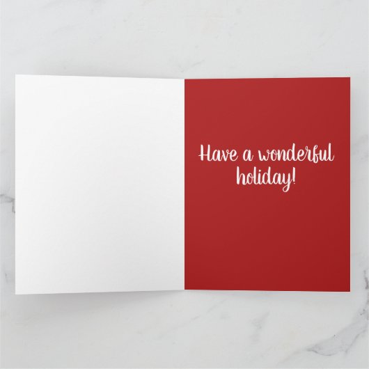 Kerstmis Orca Killer Whale Kaart (Binnen)