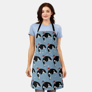Kerstmis Orca Killer Whale Schort