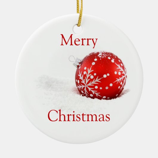 Kerstmis Ornament (Voorkant)