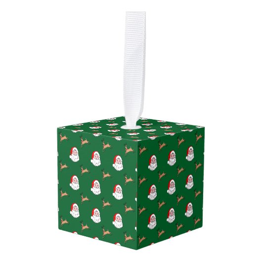 Kerstmis Ornament (Voorkant hoekig)