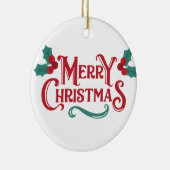 Kerstmis Ornament | Gepersonaliseerde Aandenken  (Rechts)