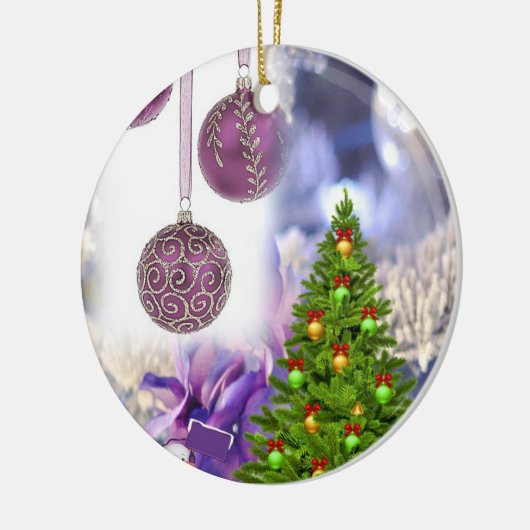 Kerstmis Ornament, kerstboom Keramisch Ornament (Links)