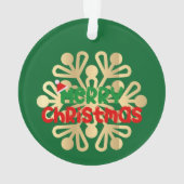 Kerstmis, ornamenten met sneeuwvlok 02 (achterkant)