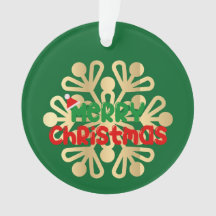 Kerstmis, ornamenten met sneeuwvlok 02