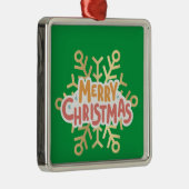 Kerstmis, ornamenten met sneeuwvlok 03 (Rechts)