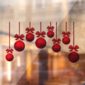 Kerstmis Ornamenten Raamsticker (Vel 2)