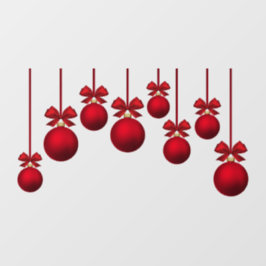 Kerstmis Ornamenten Raamsticker