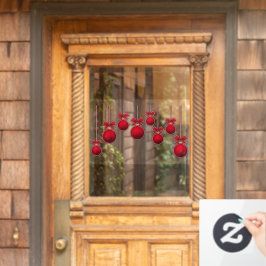 Kerstmis Ornamenten Raamsticker