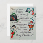 Kerstmis Oud en Nieuw voor Iedereen Feestdagenkaart (Voorkant / Achterkant)