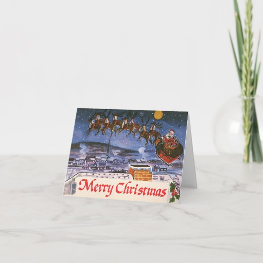 Kerstmis Oud-Hollands Bedankt (Voorkant)