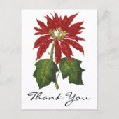 Kerstmis Oud-Hollands Bedankt Briefkaart (Voorkant)