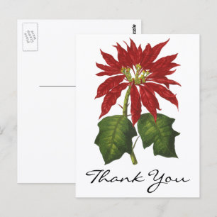 Kerstmis Oud-Hollands Bedankt Briefkaart