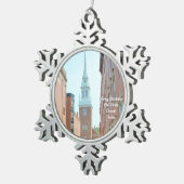 Kerstmis Oude Noordkerk Boston ornament (Rechts)