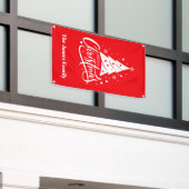Kerstmis Outdoor Spandoek (Buitenkant Gebouw)