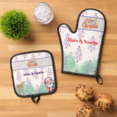 Kerstmis Ovenwant & Pannenlap Set (Top down)