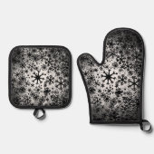 Kerstmis Ovenwant & Pannenlap Set (Voorkant)