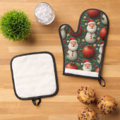 Kerstmis Ovenwant & Pannenlap Set (Top down)