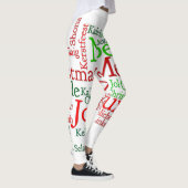 Kerstmis over de hele wereld leggings (Rechts)