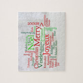 Kerstmis over de hele wereld legpuzzel (Verticaal)