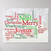 Kerstmis over de hele wereld poster (Voorkant)