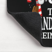 Kerstmis Overeenkomen met de Grootmoeder Rendier F Muismat (Hoek)