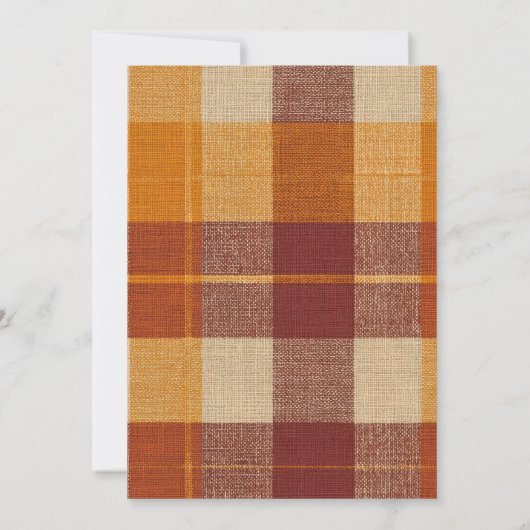 Kerstmis Paard  Kaart (Achterkant)