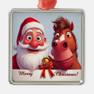 🎄 Kerstmis Paard Kerstfeest Ornament Cadeau