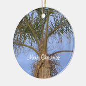 Kerstmis Palmboom Ornament AANPASSEN Datum (Links)