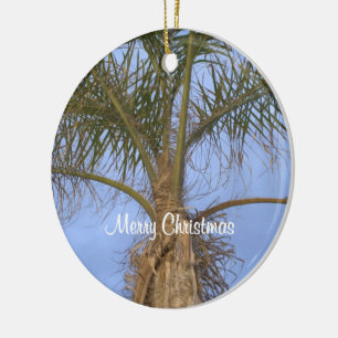 Kerstmis Palmboom Ornament AANPASSEN Datum