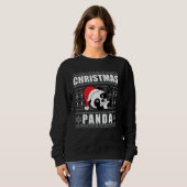 Kerstmis Panda Ugly Xmas Sweater (Voorkant volledig)