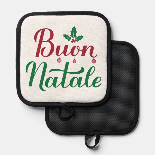 Kerstmis Pannenlap (Voorkant / Achterkant)