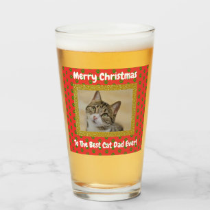 Kerstmis Pap Best Ever Pet Foto Beer Pint Glas