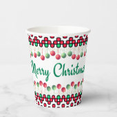 Kerstmis papieren bekers (Links)