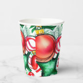 Kerstmis Papieren Bekers (Links)