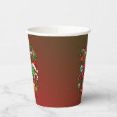 Kerstmis Papieren Bekers (Links)